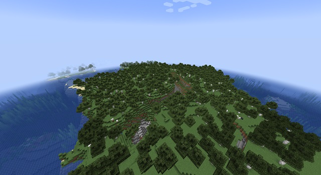 Classic survival island Minecraft Map