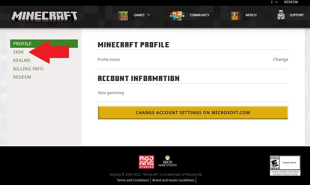 جلود MinecraftNet
