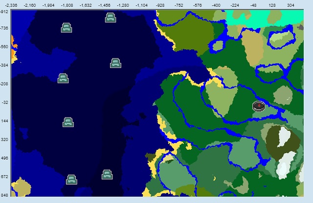 Multiple Ocean Monuments  -  Minecraft 1.18 Seeds for PS4 and Xbox