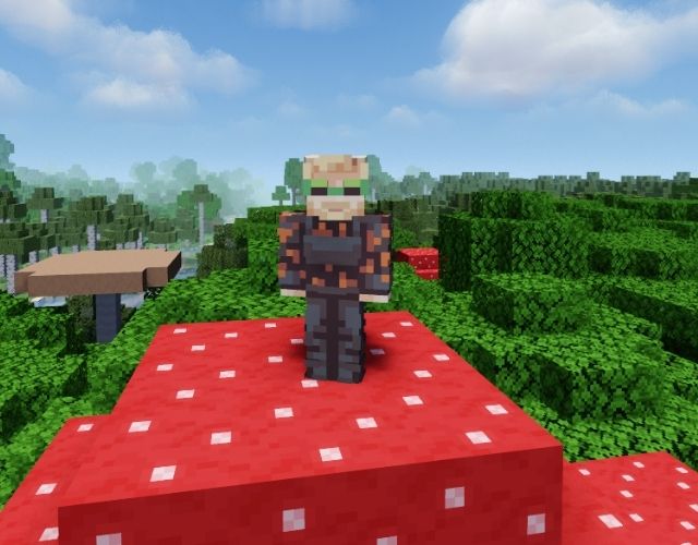 Among Us: Red (Bedrock Edition) Minecraft Skin