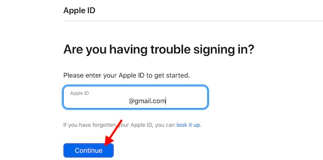 Réinitialiser Le Mot De Passe De L'Identifiant Apple À L'Aide Du Site Web De Mot De Passe Oublié