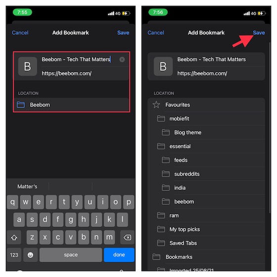 How to Bookmark on iPhone (2023) Beebom