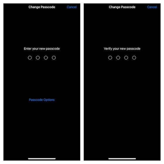 Set Up a 4-Digit Passcode on iPhone and iPad