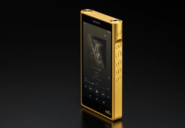Sony NW-WM1ZM2 Signature Walkman with gold chassis launched