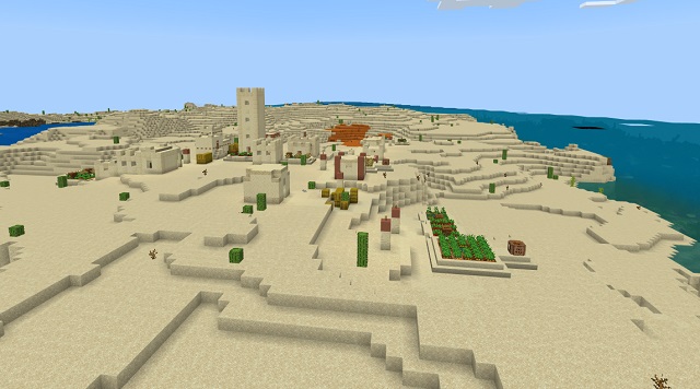 Stronghold Village at Spawn