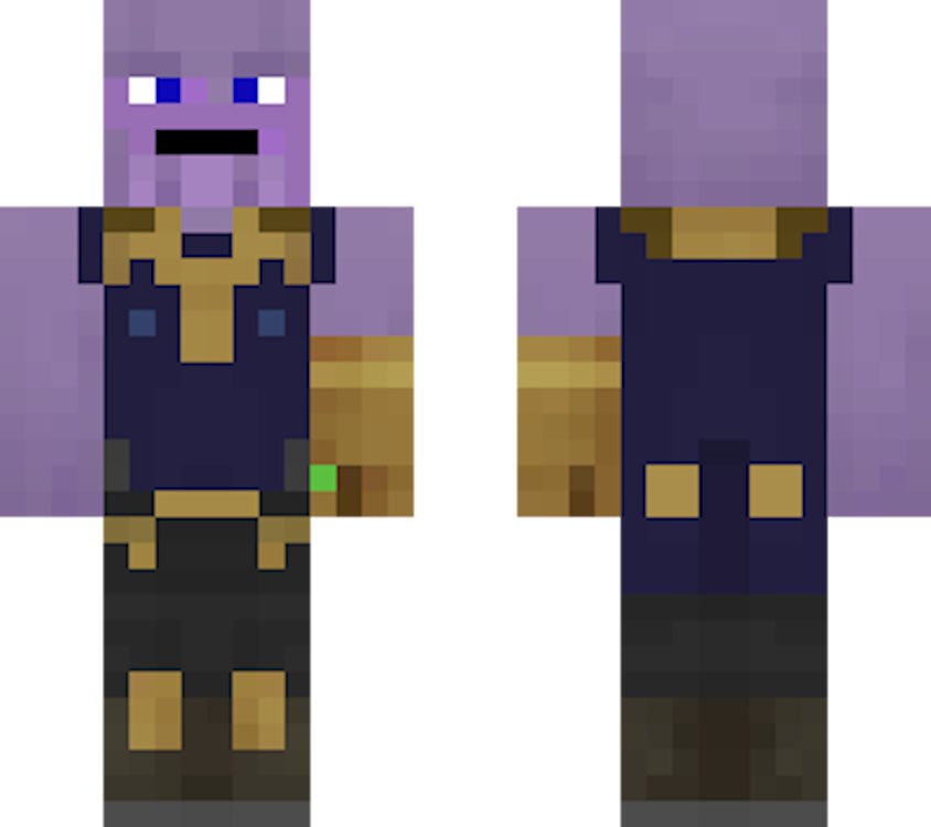Thanos Minecraft Skin