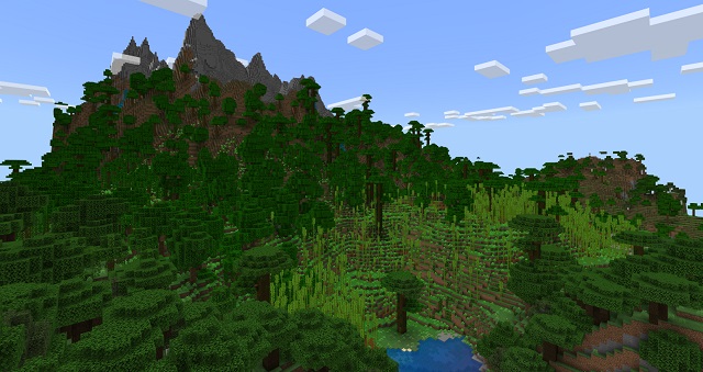 The Jungle Seed -  Minecraft 1.18 Seeds for PS4 and Xbox