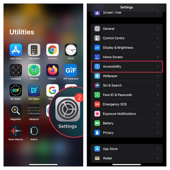 Use AssistiveTouch Menu to Capture a Screenshot on iPhone 