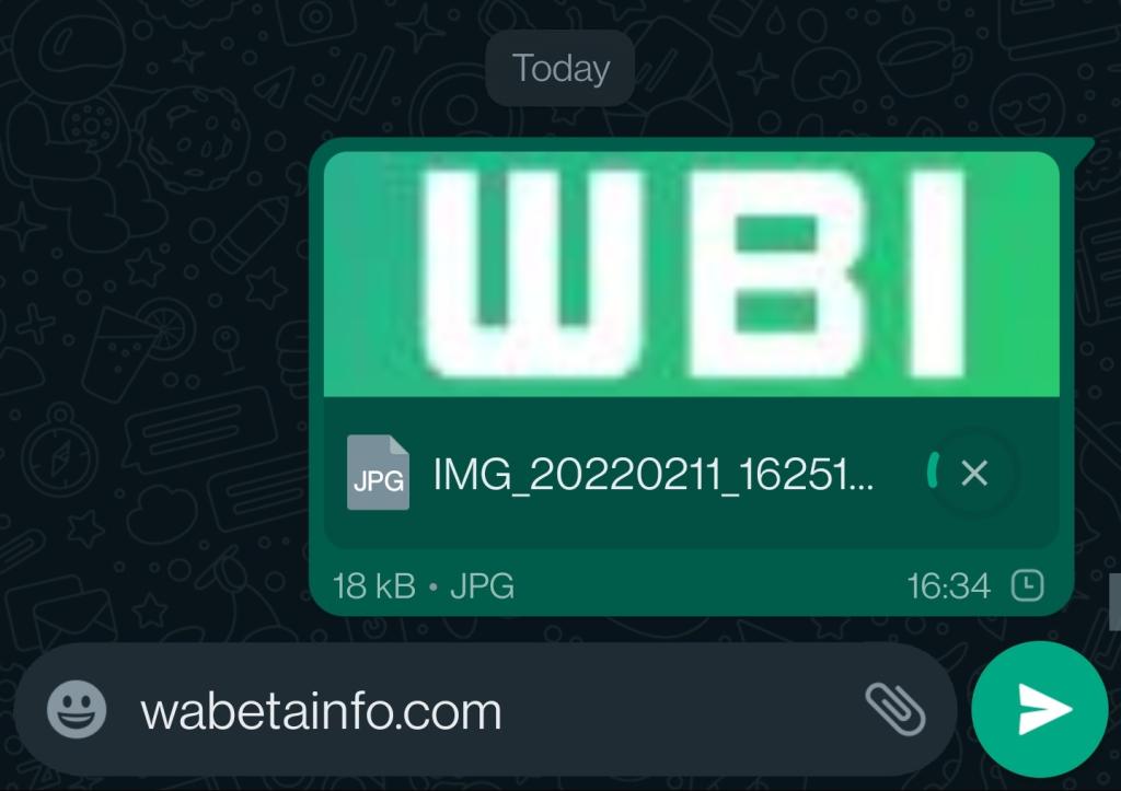 whatsapp document preview feature test for android