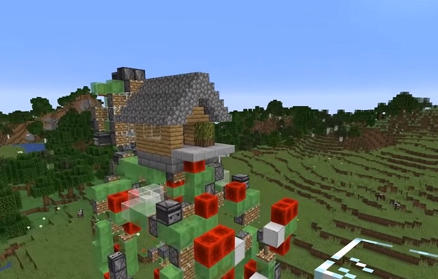 Walking House in Minecraft