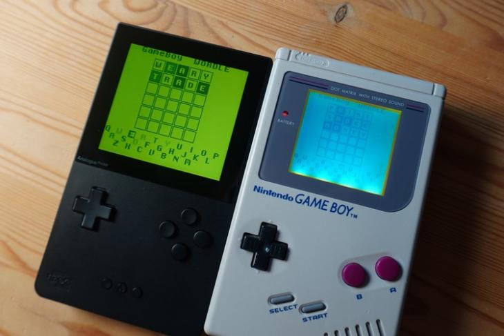 Wordle on Game Boy