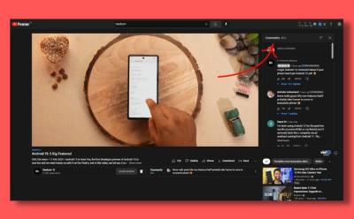 YouTube Tests the Ability to Read Comments While Watching Videos on Desktop