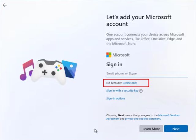 Method 1: Create a Local Account on Windows 11 During Setup