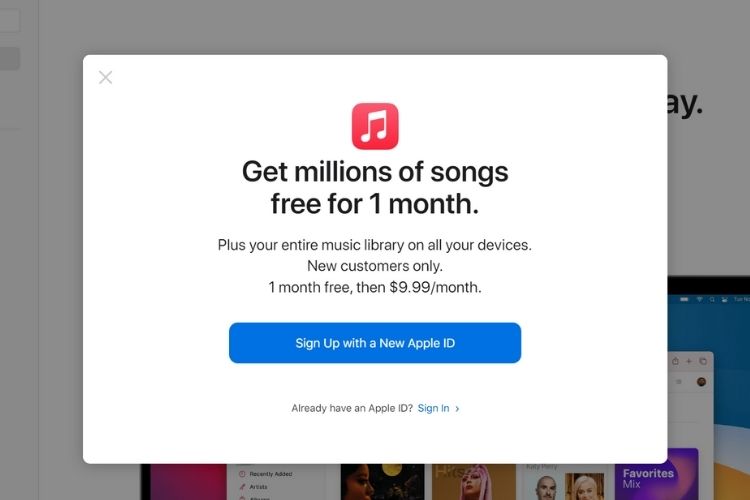 apple music free trial reduced