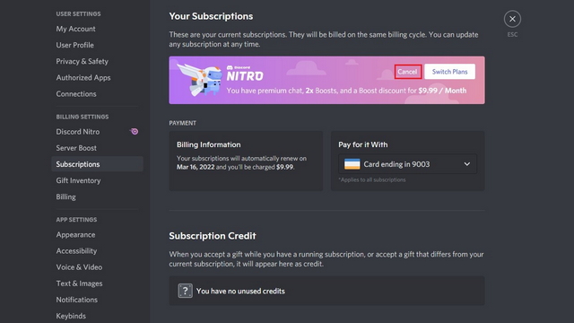 How to Cancel Discord Nitro Subscription in 2022 (Guide) | Beebom