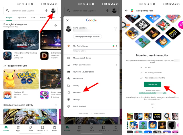 google play pass launched in India