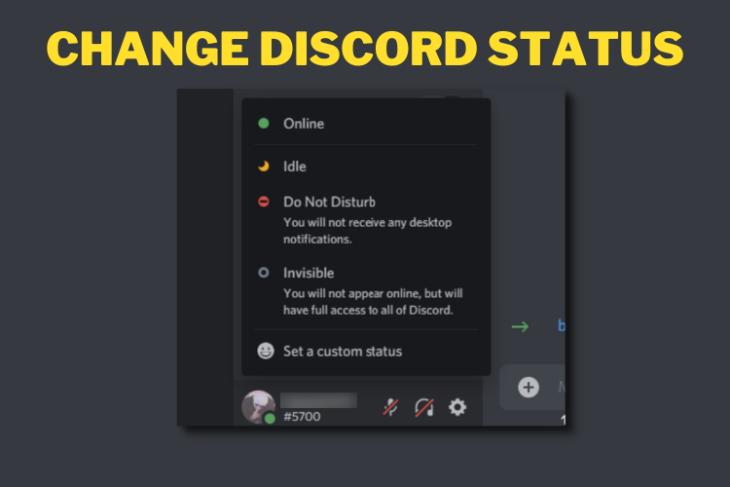 How to Change Your Discord Status in (Guide) | Beebom