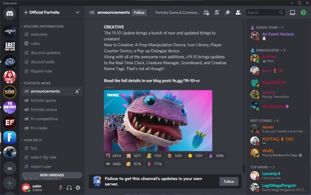 Fortnite Discord Servers List