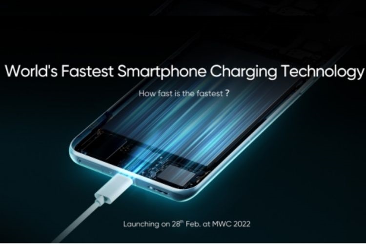 realme fast charging tech MWC 2022