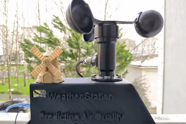 Raspberry Pi Low-Cost Weather Station Predict the AQI