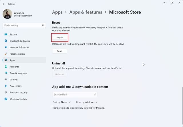 Microsoft Store Not Working In Windows 11? Here's How To Fix | Beebom