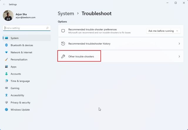 7. Run Microsoft Store Troubleshooter