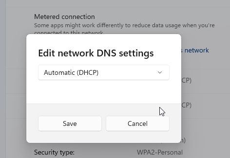 8. Check DNS and Proxy Settings