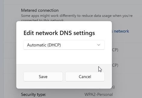 8. تحقق من إعدادات DNS والبروكسي