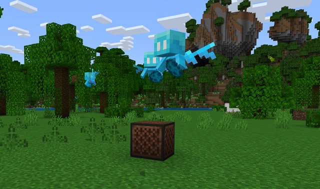 Minecraft .  In Allay and Note block