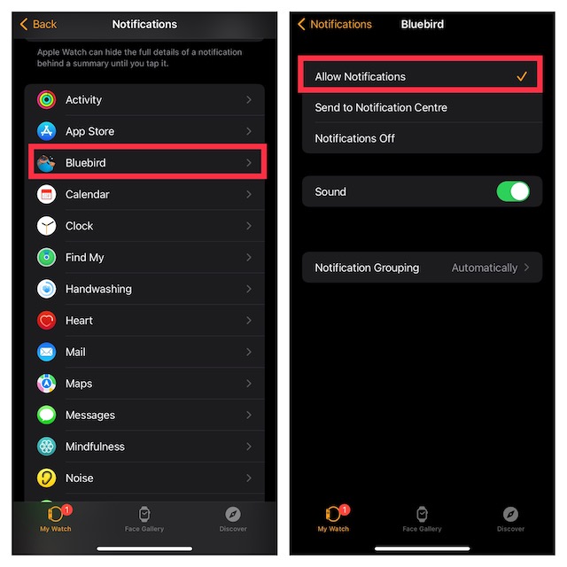 Autoriser Les Notifications Sur Apple Watch