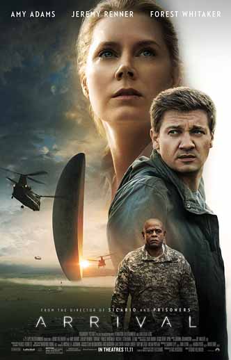Arrival — an award winning movie on Netflix about aliens and science fiction