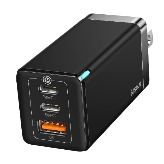 Baseus 65W 3 Port GaN Charger