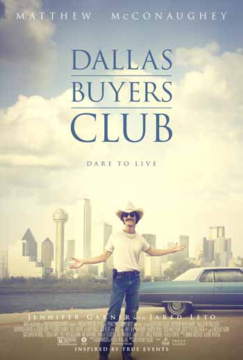Poster for Dallas Buyers Club — award winning movies on netflix