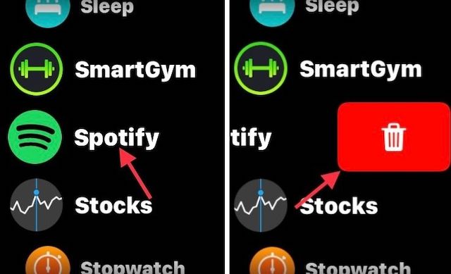 Delete Apps on Apple Watch