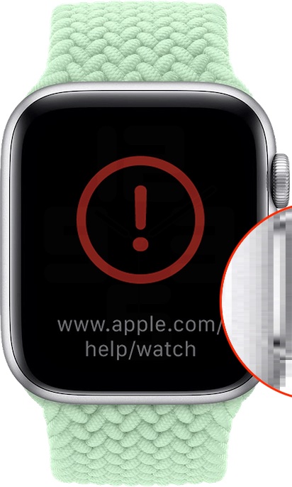 Recovery mode 2025 apple watch