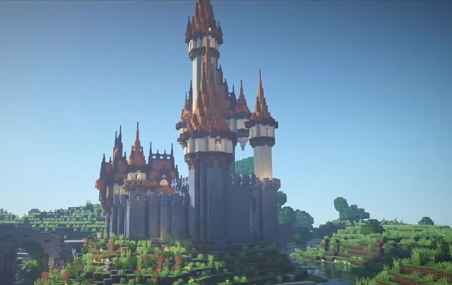Easy Minecraft Castle Idea