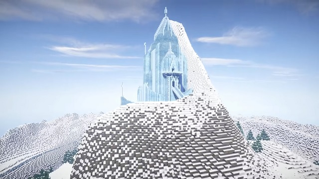 frozen castle minecraft