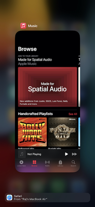 Music Playlist Widget