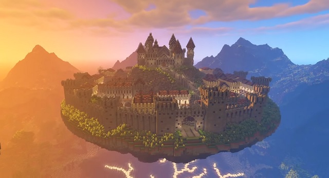 Mountain Fortress Minecraft Project  Minecraft castle, Minecraft castle  designs, Minecraft mountain castle