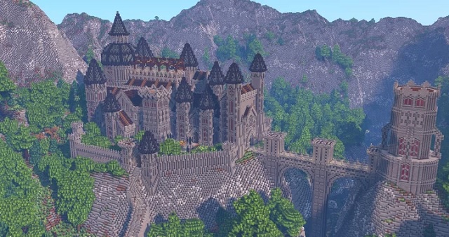 Minecraft castle