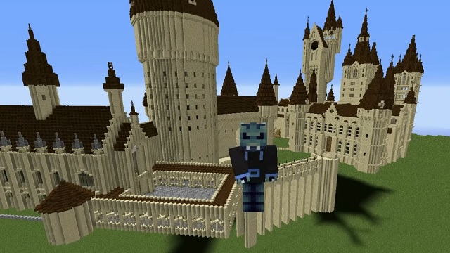 Hogwarts - Κάστρο του Χάρι Πότερ στο Minecraft