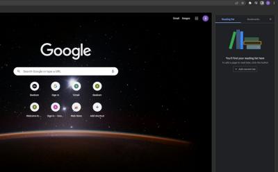 How to Disable Bookmarks Side Panel in Google Chrome