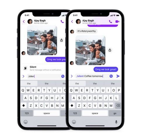Facebook Messenger /Silent" Shortcuts introduced