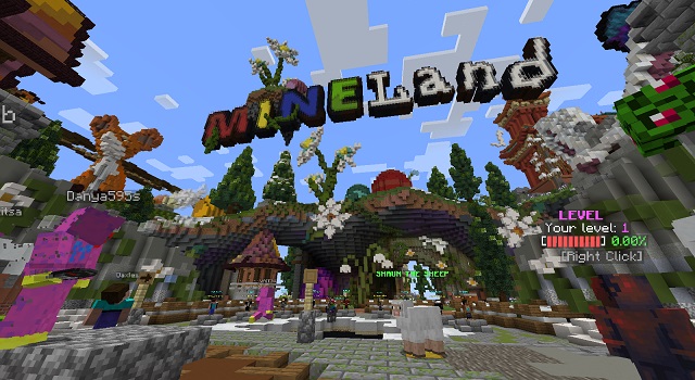 Mineland Network Best Minecraft Faction Servers