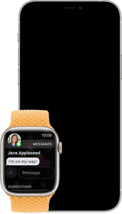إشعارات على Apple Watch غير المؤمنة