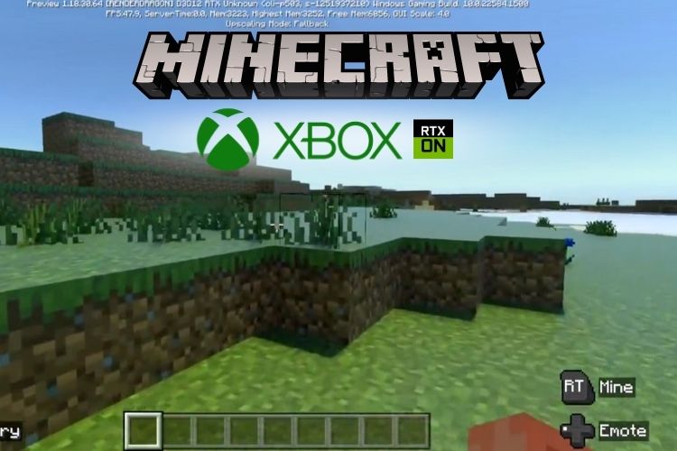 Minecraft rtx xbox store series x