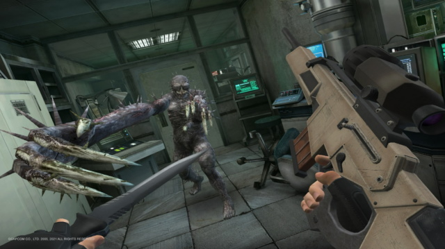 Resident Evil 4 VR game 