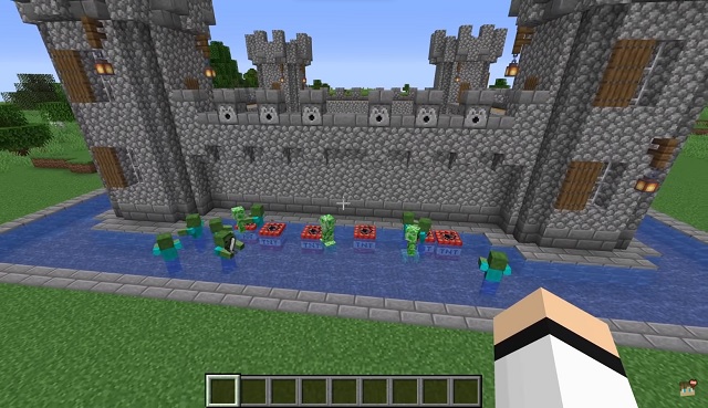 simple minecraft castles