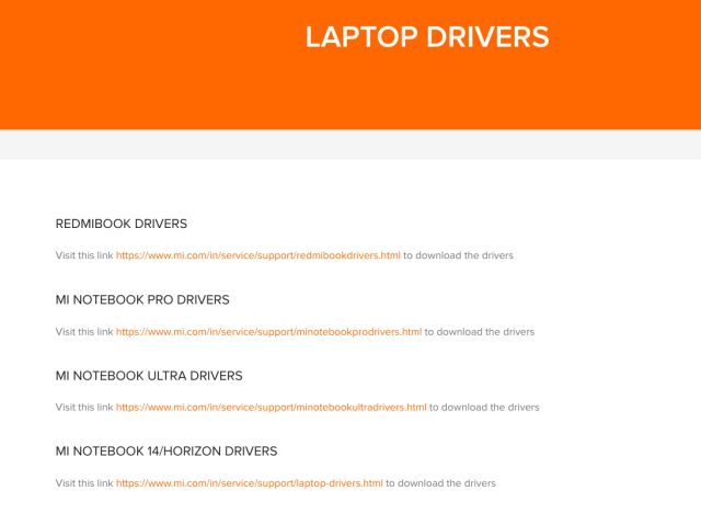 Update Xiaomi Laptop Drivers for Windows 11