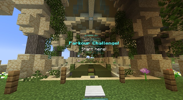 MINECRAFT PARKOUR free online game on